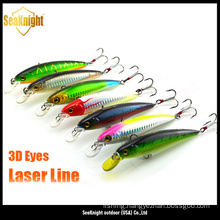 Durable artificial lure, fishing lure, excellent hard lure